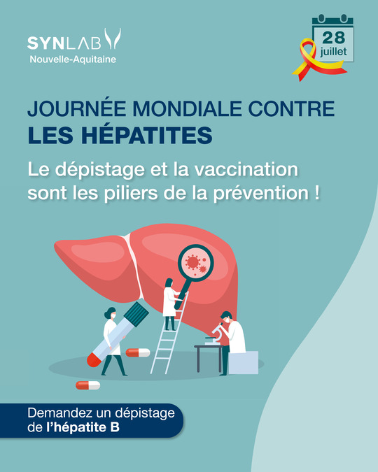 28 juillet : Journe mondiale de la lutte contre les hpatites